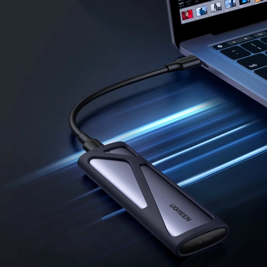 UGREEN Kieszeń obudowa na dysk SSD M.2 USB 3.2 Gen 2 SuperSpeed USB 10Gbps
