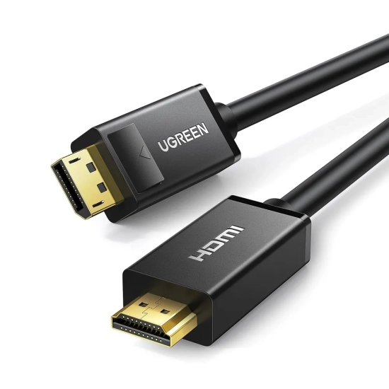 UGREEN Kabel przewód DisplayPort - HDMI 4K HDR 3D 3m czarny