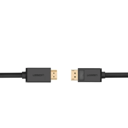 UGREEN Przejściówka kabel z DisplayPort na HDMI 4K 30Hz 32 AWG 1.5m czarny