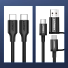 UGREEN Kabel przewód USB-C do ładowania i transferu danych 3A 2m czarny