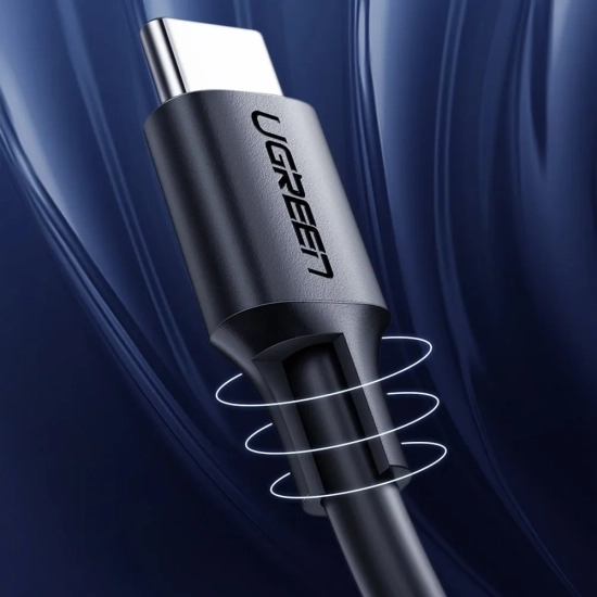 UGREEN Kabel przewód USB-C do ładowania i transferu danych 3A 2m czarny