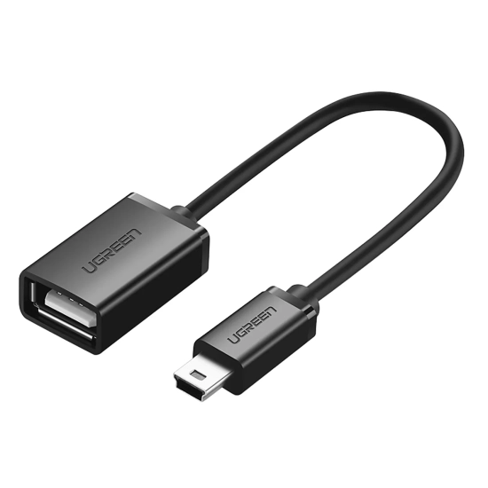 UGREEN Adapter przejściówka mini USB-B (męski) - USB-A (żeński) OTG 10cm