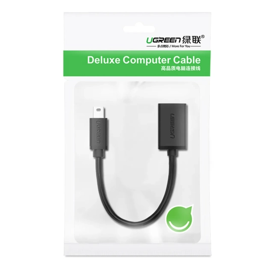 UGREEN Adapter przejściówka mini USB-B (męski) - USB-A (żeński) OTG 10cm
