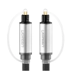 UGREEN Kabel przewód optyczny audio światłowód Toslink SPDIF 1m - szary