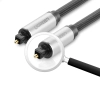 UGREEN Kabel przewód optyczny Toslink SPDIF 3m szary