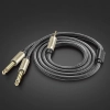 UGREEN Kabel przewód rozdzielacz audio mini jack 3.5 mm - 2x jack 6.35mm