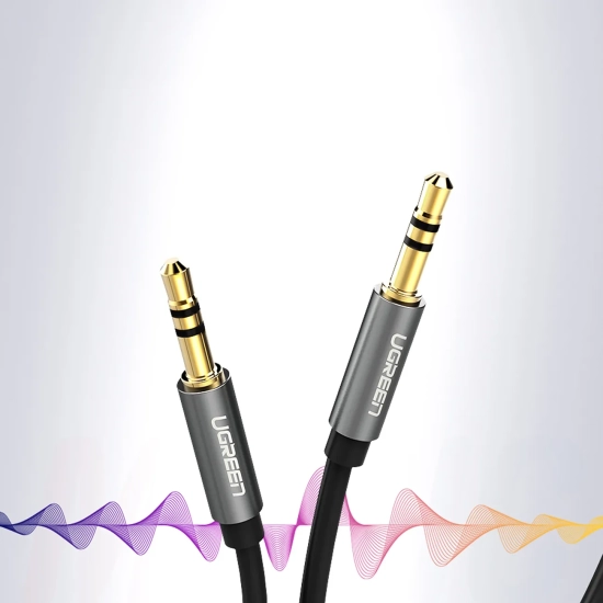 UGREEN Kabel przewód audio AUX mini jack 3.5mm 1m - czarny