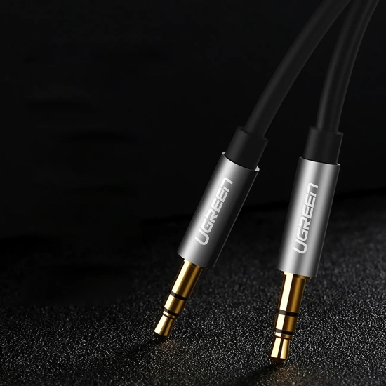 UGREEN Kabel przewód audio AUX mini jack 3.5mm 1m - czarny