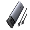 Szary obudowa UGREEN CM400 / 10902 do dysku M.2 NVMe M-Key / M+B Key 2230/2242/2260/2280 z interfejsem USB 3.2 Gen 2 10