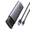 UGREEN Kieszeń na dysk obudowa dysku twardego M.2 B-Key SATA 3.0 szary +