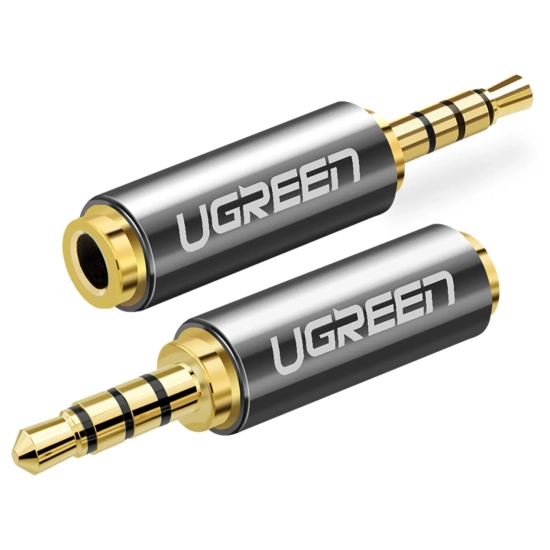 UGREEN Przejściówka wtyczka Adapter audio jack 2.5mm męski do jack 3.5mm