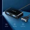 UGREEN Rozdzielacz ekranów monitorów adapter Video VGA - 2x VGA czarny