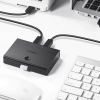 UGREEN Switch adapter przełącznik przejściówka 2x USB-B - USB-A - czarny