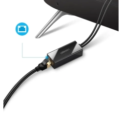 UGREEN Zewnętrzna karta sieciowa LAN micro USB 100Mbps do Chromecast 1m