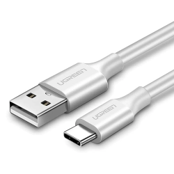 UGREEN Kabel przewód USB-A - USB-C 3A QC 3.0 AFC FCP 1m - biały