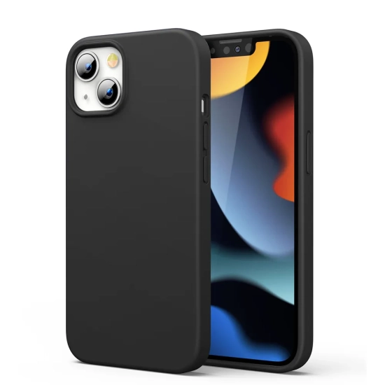 UGREEN Gumowe elastyczne silikonowe etui pokrowiec iPhone 13 mini czarny