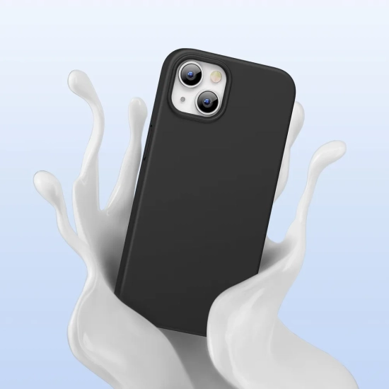 UGREEN Gumowe elastyczne silikonowe etui pokrowiec iPhone 13 mini czarny