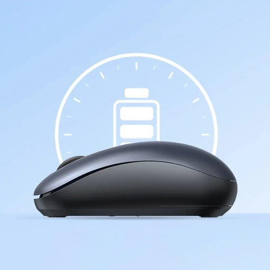 UGREEN Myszka bezprzewodowa do komputera USB 2.4GHz granatowa