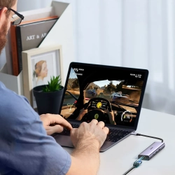 UGREEN HUB Adapter USB-C - USB-A / HDMI / RJ45 / czytnik kart SD i TF /