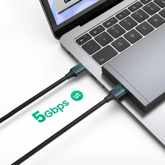 UGREEN Kabel przewód USB - USB 3.2 3m czarny