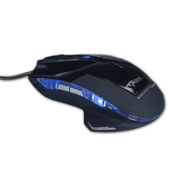 Mysz komputerowa E-BLUE Mazer R przewodowa, czarna, 2400 DPI EMS124BK(1)