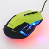 Mysz komputerowa E-BLUE Mazer R przewodowa, zielona, 2400 DPI EMS124GR(1)