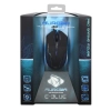 Mysz komputerowa E-BLUE Auroza przewodowa, czarna, 3500 DPI EMS144BK