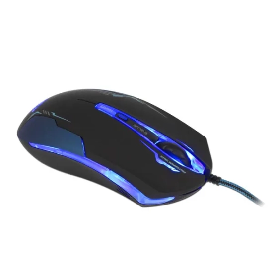 Mysz komputerowa E-BLUE Auroza przewodowa, czarna, 3500 DPI EMS144BK