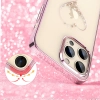 KINGXBAR Etui do telefonu iPhone 14 Plus ozdobione kryształami Wish Series