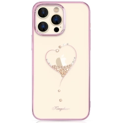 KINGXBAR Etui do telefonu iPhone 14 Plus ozdobione kryształami Wish Series