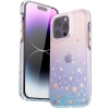 KINGXBAR Etui pokrowiec w gwiazdki iPhone 14 Plus Heart Star Series ZODIAC