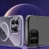KINGXBAR Magnetyczne etui iPhone 14 Plus MagSafe PQY Ice Crystal Series