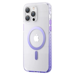 KINGXBAR Magnetyczne etui iPhone 14 Plus MagSafe PQY Ice Crystal Series