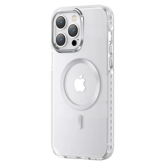 KINGXBAR Magnetyczne etui iPhone 14 Plus MagSafe PQY Ice Crystal Series