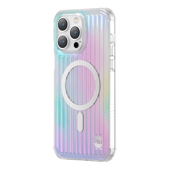 KINGXBAR Magnetyczne etui iPhone 14 Plus MagSafe PQY Go Out Series laser