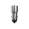 DUDAO Ładowarka samochodowa USB USB-C PD QC 22,5W szary