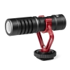 BOYA Mikrofon kierunkowy przewodowy z uchwytem BY-MM1 3.5 mm - zestaw