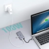 CHOETECH Wielofunkcyjny HUB USB czytnik kart SD i TF HDMI 4K VGA Full HD