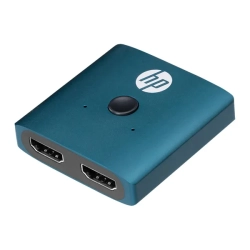 Adapter HP HDMI Switch, DHC-HD01V, HDMI F - 2x HDMI F, Morandi niebieski