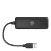 Hub USB HP z 4 portami, DHC-CT110, czarny 8YJ86AA