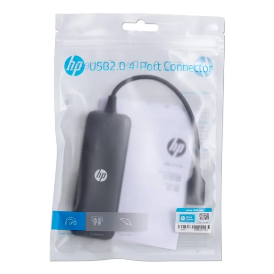 Hub USB HP (2.0) z 4 portami, czarny DHC-CT110C