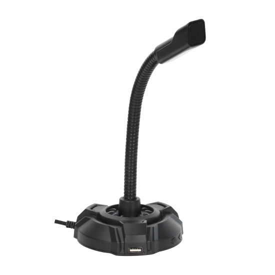 Hub USB HP komputerowy mikrofon, DHP-1100C, czarny, lampka LED 194S1AA