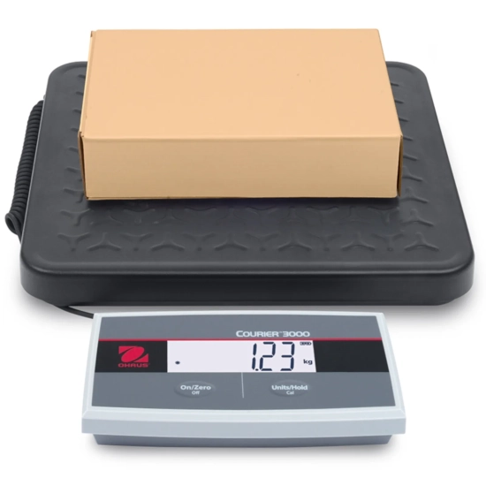Waga platformowa pocztowa do paczek OHAUS COURIER 3000 LCD 33x32cm 75Kg /