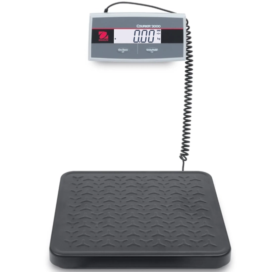 Waga platformowa pocztowa do paczek OHAUS COURIER 3000 LCD 33x32cm 75Kg /