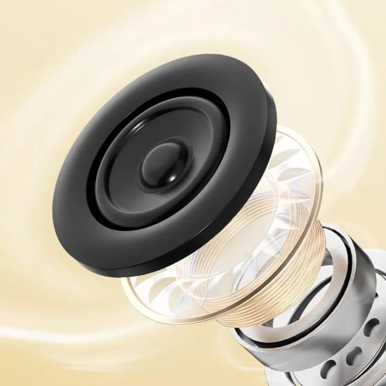 DUDAO Słuchawki nauszne bezprzewodowe ANC Bluetooth 5.3 białe