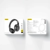 DUDAO Bezprzewodowe nauszne słuchawki Bluetooth 5.3 czarny