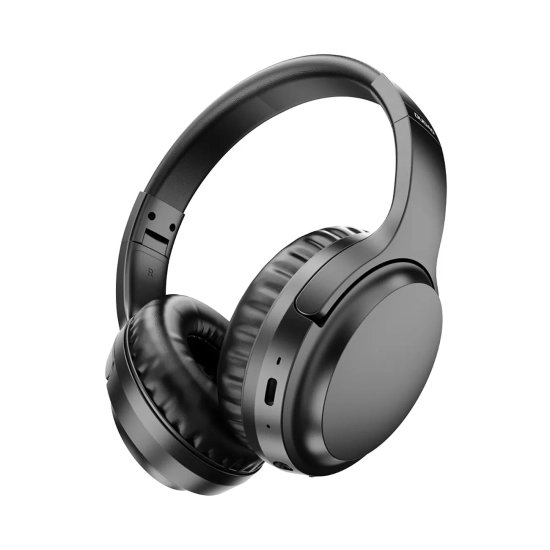 DUDAO Bezprzewodowe nauszne słuchawki Bluetooth 5.3 czarny