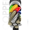 DUDAO Kabel przewód USB - USB Typ C Super Fast Charge 1 m czarny