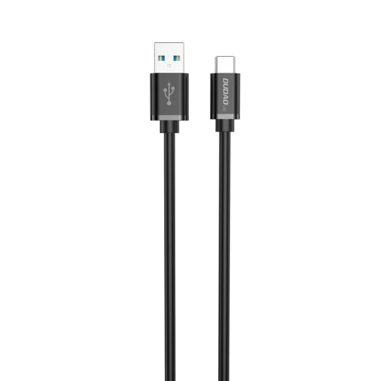 DUDAO Kabel przewód USB - USB Typ C Super Fast Charge 1 m czarny