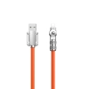 DUDAO Mocny kabel kątowy do iPhone USB-A - Lightning 30W 1m rotacja 180